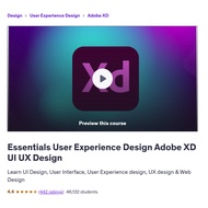 UI/UX Video Course-Essentials User Experience Design Adobe XD UI UX Design