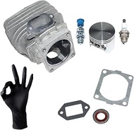 FEPLEO Cylinder Piston Kit, for Highlander, 066 Ms660 Br R Ms660w 1122 020 1209 Chainsaw Parts