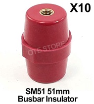 SM-51 51mm M8 Busbar Support Insulators (x 10pcs)