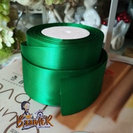 Ribbon Satin Plain Color Width 2 Inches (Two Inches) x Length 1 Yard (Cut To 90cm)