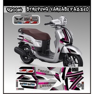 Decal Sticker Striping Variation Fazzio/Decal Yamaha fazzio Yamaha Fazzio Striping/
