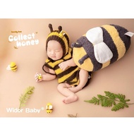 Newborn Photography Props Hundred Days Little Bee Photography Theme Full Month Baby Photo Props Hund