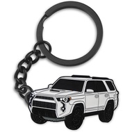 For 4Runner Keychain，For 4Runner Accessories 2015-2022 Toy Truck，Metal Keychain