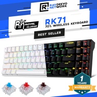 Royal Kludge RK71 RGB Wireless Gaming Mechanical Keyboard [70% Layout/Hotswaps/Type-C]