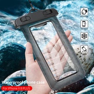 Universal Waterproof Mobile Phone Case For iphone 7 8 X Xs Max Underwater Coque Bag Dry Pouch Cover 