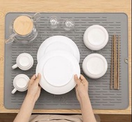 58 x 35cm 特大size 硅膠 隔熱墊 廚房鍋墊 加厚 枱需墊 台面 墊子 防滑 菜板 砧板 固定 墊 瀝水 墊子 餐墊 廚房 Extra large size silicone heat i
