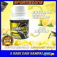 ✅ORIGINAL✅Lemonex Gold Fat Burner 60 Tablet With Hologram (Detox Slimming)Muscletech Optimum Nutriti
