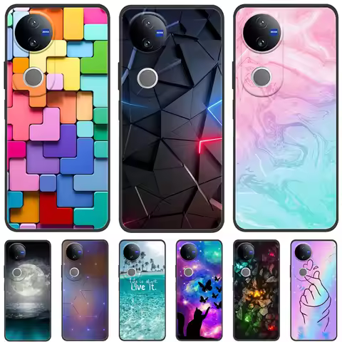 Phone Case For Vivo V50 5G Cases Soft Silicone Cover For Vivo V2427 Fashion Case for VivoV50 5G 2025