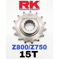 RK Front Sprocket Z750 / Z800 520 (15T) RK Depan Sprocket Z 750 Z 800 RK520 RK 520 15 T 15T Motor Spare Parts Chain Gear