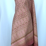 Silk Sarong 6-Shuttle Natural Color Pink Select Size Code 4L1-ST-24