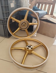 Rimaster 522 Mags 5 Spokes Mio Sporty Front Disc 1.4*17 Rear Durm 1.4*17 Mags For Mio Soulty