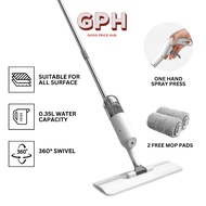 Water Spray Mop with with Rotating Head / Home Cleaning Flat Mop