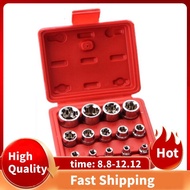 14Piece E-TORX Socket Set Premium Female Torx Socket Set Torque Socket Set
