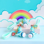 Sanrio Rotary Plane Uglyfish Pilot Mermaid Hanton Car Keychain