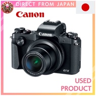 【Used】Canon Compact Digital Camera PowerShot G1 X Mark III Black APS-C Sensor/F2.8 Lens/Built-in EVF