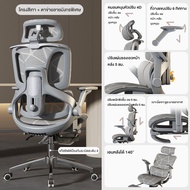Kris เก้าอี้เพื่อสุขภาพ เก้าอี้ตามหลักสรีรศาสตร์ รุ่นเข้า รุ่น P7  สไตล์ราคาประหยัด รับประกัน 3ป อะไ