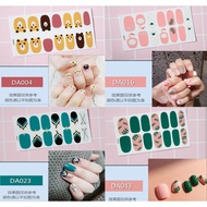 DA nail sticker nail sticker/ marble cartoon nail sticker cute unique nail sticker/ gel nail art