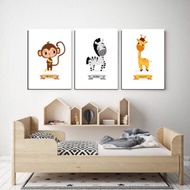 CUTE ANIMAL FRAME DECO ROOM