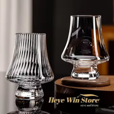 250ml Crystal Handmade Glass Scented Glass Whiskey Glass Tasting Cup Big Belly Foreign Wine Cup Tuli