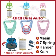 [1Years Warranty] QiQi Electronic Baby Cradle Buaian Bayi Elektronik Mesin Buaian Eletrik