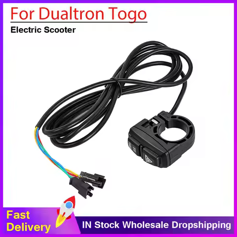 ECO TURBO Hazard Warning Indicator Switch For Dualtron Togo Electric Scooter Double Warning Button C