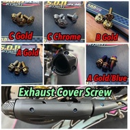 Exhaust Cover Screw Fender Screw Ekor Screw M6X15 m6*15