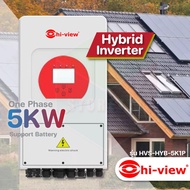 Hiview Solar Energy Hybrid inverter 5000 Watts 1 Phase Model HVS-HYB-5K1P