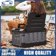 Car Storage BoxPortable Folding Storage Box Outdoor Picnic 60L Large Capacity Stool Storage Box