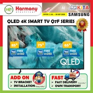【𝐂𝐋𝐄𝐀𝐑𝐀𝐍𝐂𝐄】SAMSUNG 65" 75" 85" Q7F 4K QLED Smart TV QA65Q7FAAKXXM I QA75Q7FAAKXXM I QA85Q7FAAKXXM / 