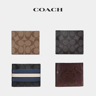 COACH Men's Coin Wallet with Multiple Styles and Colors to Choose from, Fashionable and Convenient Multi slot Card 8297 21371 75006 74991