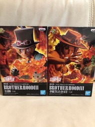 <Ohtoys> 日版 金證 One piece 海賊王 DXF Brotherhood III 艾斯 Ace 薩波 Sabo 全2款 造形師 Wcf 一番 POP 模型 兄弟之絆 BWFC 路飛 L
