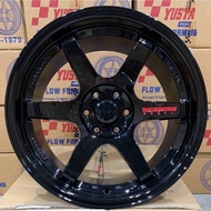 แม็กขอบ 18 Yusta TE37 6/114 นาวาร่า (4ล้อ) งานเลเซอร์แดง