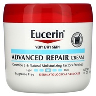 พร้อมส่ง Eucerin Advanced Repair Cream Fragrance Free 16 oz (454 g)