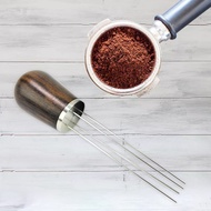 BNTECH 1pc Coffee Stirrer Coffee Needle Distributor with Holder 4-Pin Stirring Tool