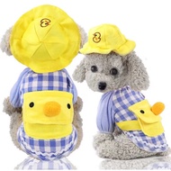 School Duck Dog Clothes Including Hats