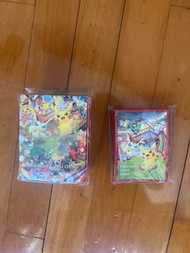 現貨 ptcg pokemon centre 日版 東北禮盒 散件 卡盒 卡套 比卡超