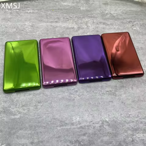 Rose Red,Red, Grass Green, Light Purple Metal Back Housing Case Cover For iPod 5th 6th Video Classic