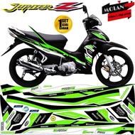 Decal Sticker Striping Variasi Jupiter Z Robot 2010-2013 MOVISTAR /Jupiter Z 2010 /Jupiter Z 2011 /J
