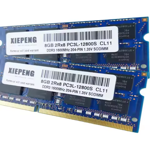 Notebook Memory 8GB 2Rx8 PC3L-12800S RAM 4GB DDR3L 1600MHz for DELL XPS 14 (L421X) 15 (9530) 15 (L52