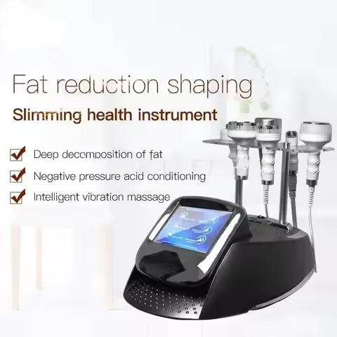 Portable 5D Vacuum Cavitation 80k Machine Weight Loss Face Lifting Body Shape Slimming Fat Burning B