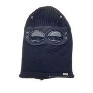 C.P. Company knitted cap GOGGLE SKI MASK balaclava -- wool BLK mens 17CMAC301A Direct from Japan Sec