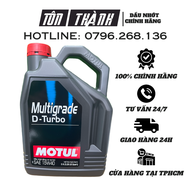 [HÀNG CHÍNH HÃNG MOTUL] Dầu Nhớt ô tô máy dầu cao cấp Motul Multipower D-Turbo 15W40 CI-4 (5L)