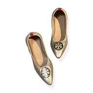 BELLEBEAU Amellia Pointed Tiara Sole Ballet Flats Marikina Made Shoes Mocha Black Gold Cream Pink Po