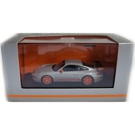 Tarmac Works Porsche 911 GT3 RS 997 Silver Diecast Car