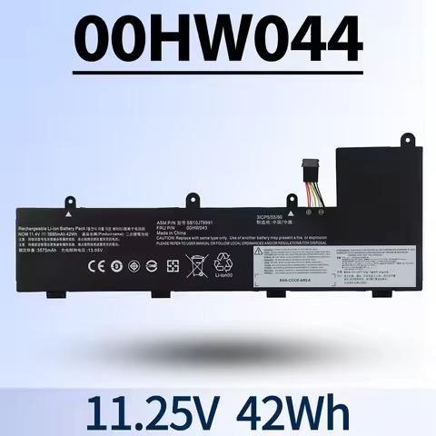 00HW043 00HW044 Battery for Lenovo ThinkPad Yoga 11E 3rd Gen 11E 20G8-S03400 20GA 00HW042 SB10J78991