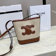 New Bucket Bag Arc de Triomphe Mini Presbyopic Bucket Bag Bucket Bag Embroidered Presbyopic Messenge