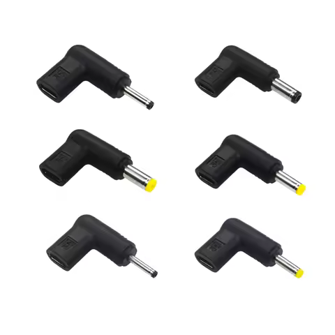 USB C PD to DC Power Connector Universal 12V Type C to DC Jack Plug Charging Adapter Converter for R