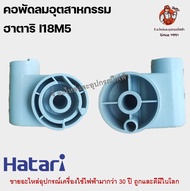 คอพัดลมอุตสาหกรรมฮาตาริแท้ ฟรีเนค I18M5 ขนาด 18นิ้วสีเทา Hatari อะไหล่พัดลม