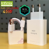 Infinix Type C Fast Charging Hot 11 11S 20 30 40 Note 8 10 11 12 20 30 Zero 20 30 X Neo Pro VIP Nfc 