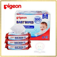 Pigeon 100% Pure Water Baby Wipes 82's ( 6 in 1 )